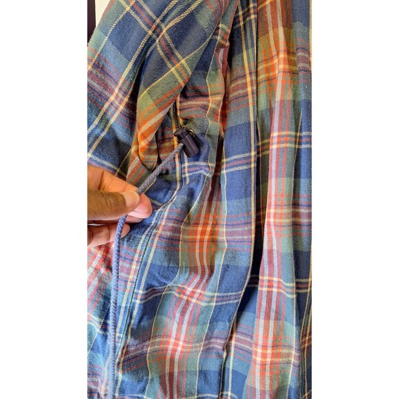 Vtg G.F.C. GENUINE ARTICLE Cotton Leather Collar Barn Field Chore Coat Women's L - Picture 13 of 14